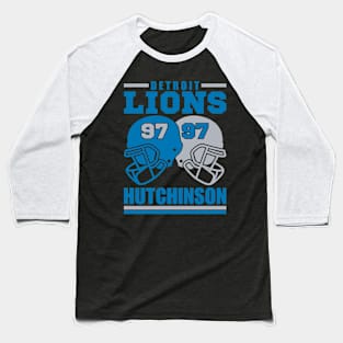 Detroit Lions Hutchinson 97 American Football Baseball T-Shirt